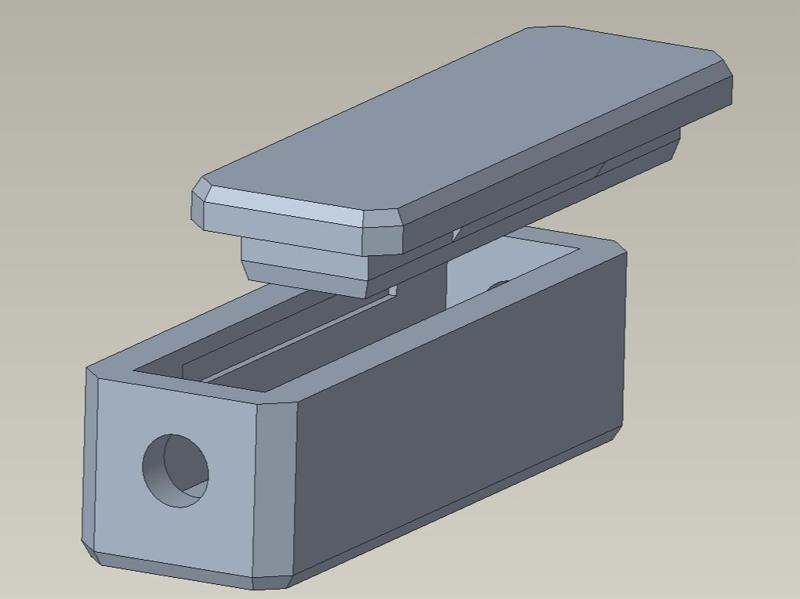 Robot mower cable repair clip