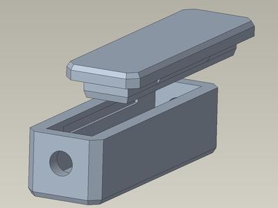 Robot mower cable repair clip