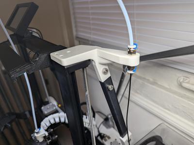Ender 3 V3 SE KE Z Axis Reverse bowden mount for Anti-shake frame