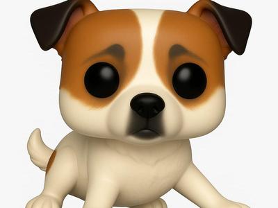 Funko Pop of a Jack Russell Terrier