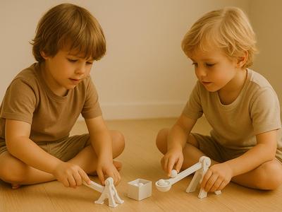 Catapult With Bullets and Box for 2 People