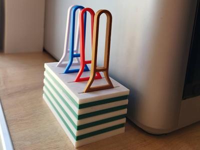 Bambu Bed Scraper Holder with Hidden Storage