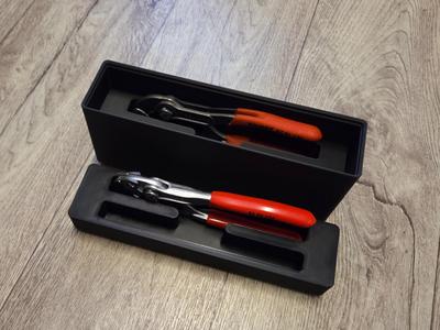 Gridfinity 4x1 Tool Holder – Knipex Pliers 125mm