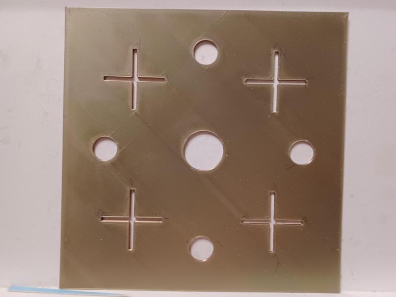 140mm & 170mm shooting target templates