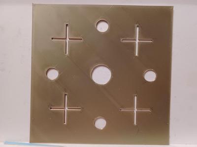 140mm & 170mm shooting target templates
