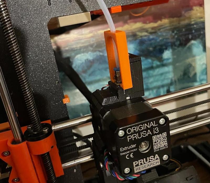 Bowden Tube Strain Relief (Prusa MK3S)