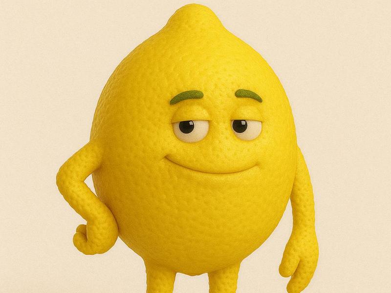 Zestman the ever-judging lemon