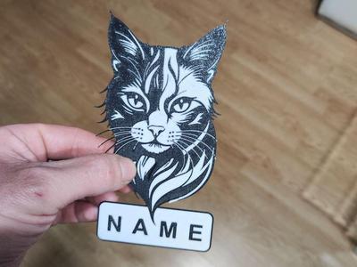 Tribal cat—your name