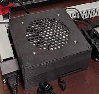 BTT Octopus and Raspberry Pi case with 120mm Fan