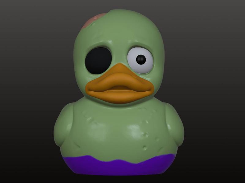 ZOMBIE RUBBER DUCK