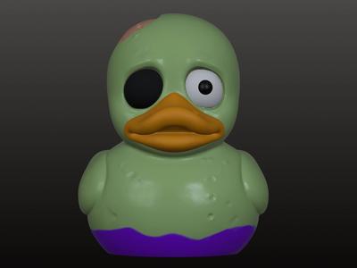 ZOMBIE RUBBER DUCK