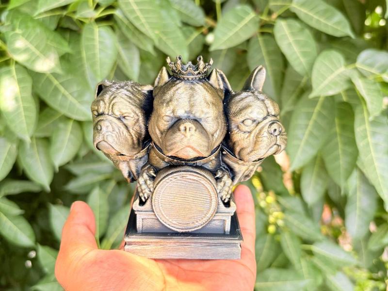 AMERICAN BULLDOG/BULLY & FRENCH BULLDOG TROPHY
