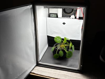 Grow box extension for 3d printed tea box