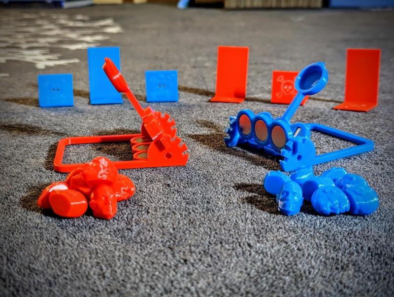 Magnetopult Mark III (Magnetic Catapult Game)