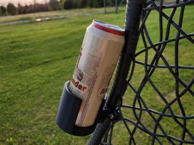 Cup holder with tube clamp