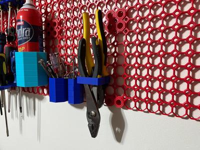 Multiboard Dual Plier, Crescent Wrench, and more Holder