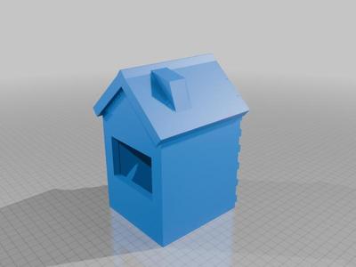 Countryside Bird house by anubizwo1