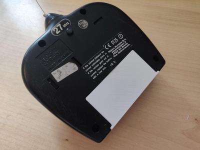 Battery cover for older Nikko remote