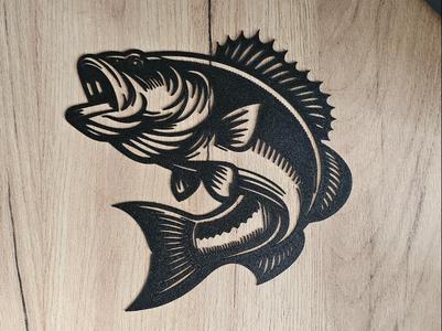 Wall Art Big Bass