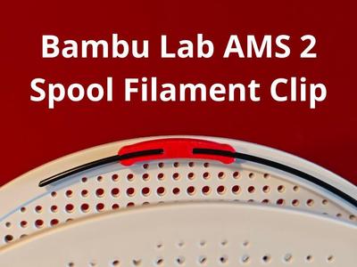 Bambu Lab AMS 2 Spool Filament Clip