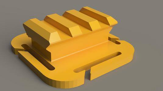 Picatinny  attachment for Molle system