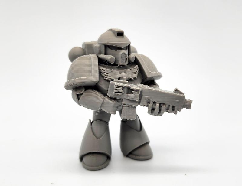 Space Marine with Bolt Gun Miniature