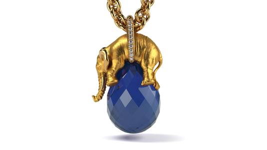 Copy of Carrera y Carrera Elephant pendant