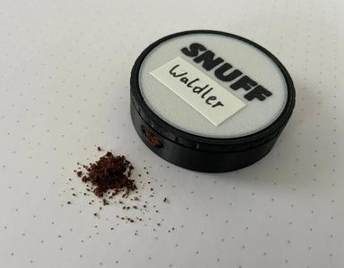 Snuff Tin/Box/Can | Schnupfdöschen/Schnupftabak-Dose
