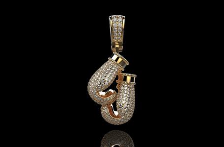 Diamond Boxing Glove
