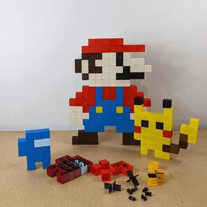 Pixel Art Building Blocks