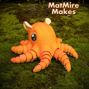Flapjack Octopus – Articulated Figure