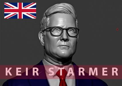 Keir Starmer 3d print