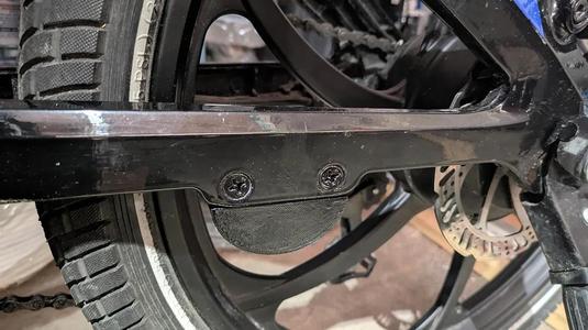 AirTag/Tracker mount to the DotBlue Fiene/Fiete 500 Pedelec