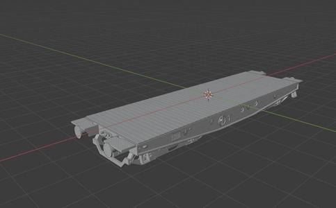 H0 1-87 scale Rlmmps freight car