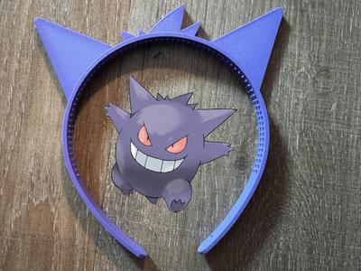 Gengar Headband and Glasses