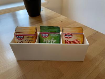 Baking Ingredients organizer