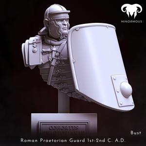 Bust – Roman Praetorian Guard 1st-2nd C. A.D. in action