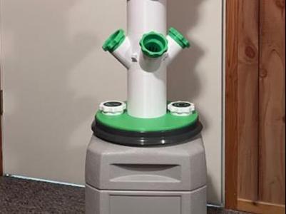 Hydroponic Tower Mighty Tuff Bucket Lid