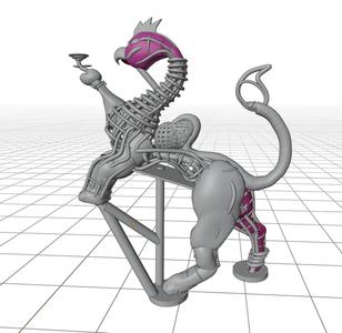 Navagunjara-sculpture
