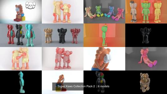 Super Kaws Collection Pack 2