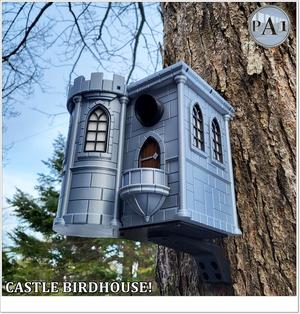 CASTLE BIRDHOUSE – 100% SUPPORT FREE