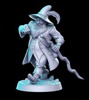 Tom Bombadil Hobbit  Lord of the Rings LOTR 32mm Pre-supported