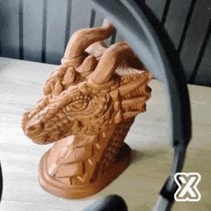 Dragon Head Phone Stand / Headset Holder