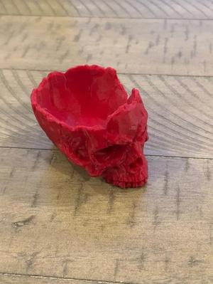 Low Poly Skull Bowl