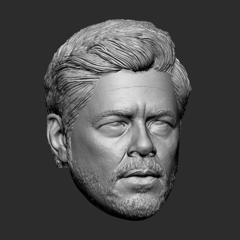 Alejandro Gillick – Sicario – Benicio Del Toro head