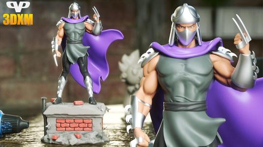 Shredder TMNT STL for 3D Printing ChibiSTL 3DXM