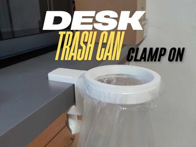 Desk Trash can (Clamp on)