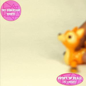 PRINT-IN-PLACE CUTE FLEXI DEER