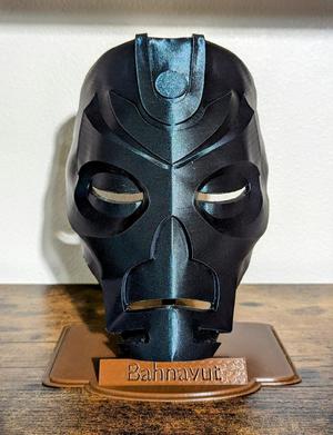 Wearable Skyrim Dragon Priest Mask with stand