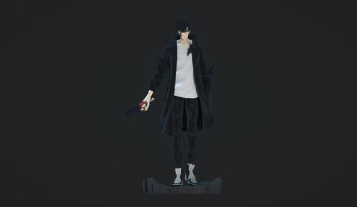 Solo Leveling Sung Jinwoo 3d printing